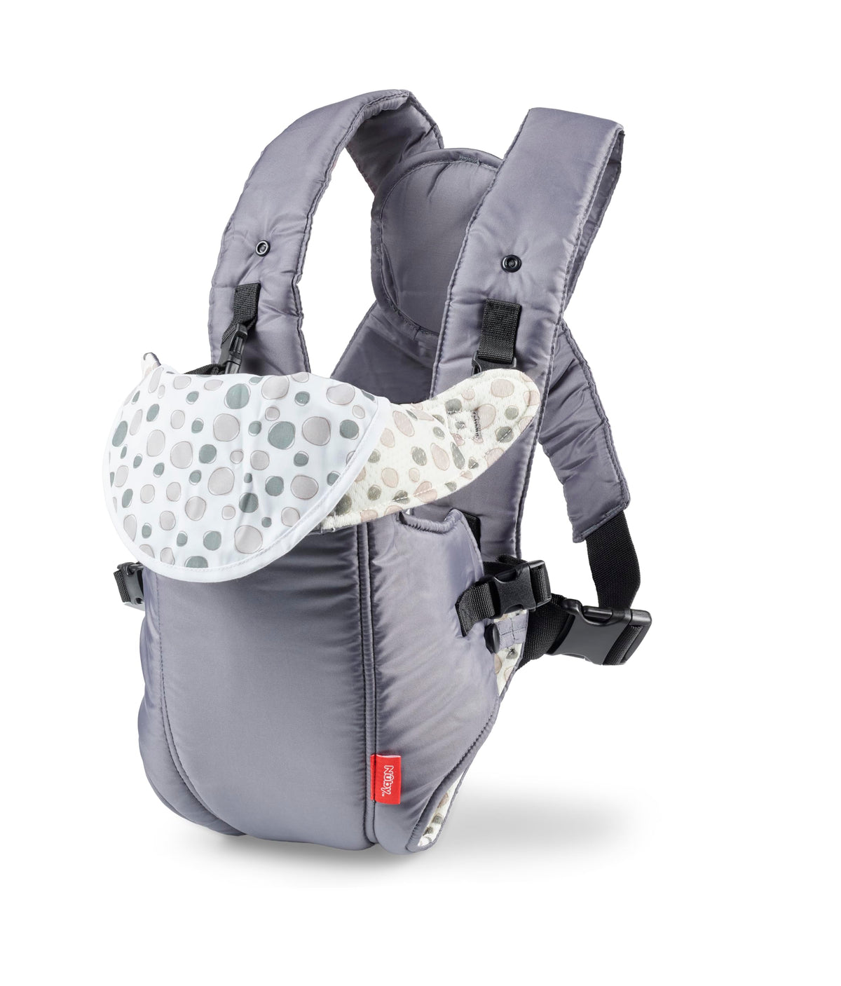 Nuby Two Way to Wear Carrier - Baby Carrier Suitable from Birth | Adjustable Strap | Lightweight & Compact | Easy Fit Design