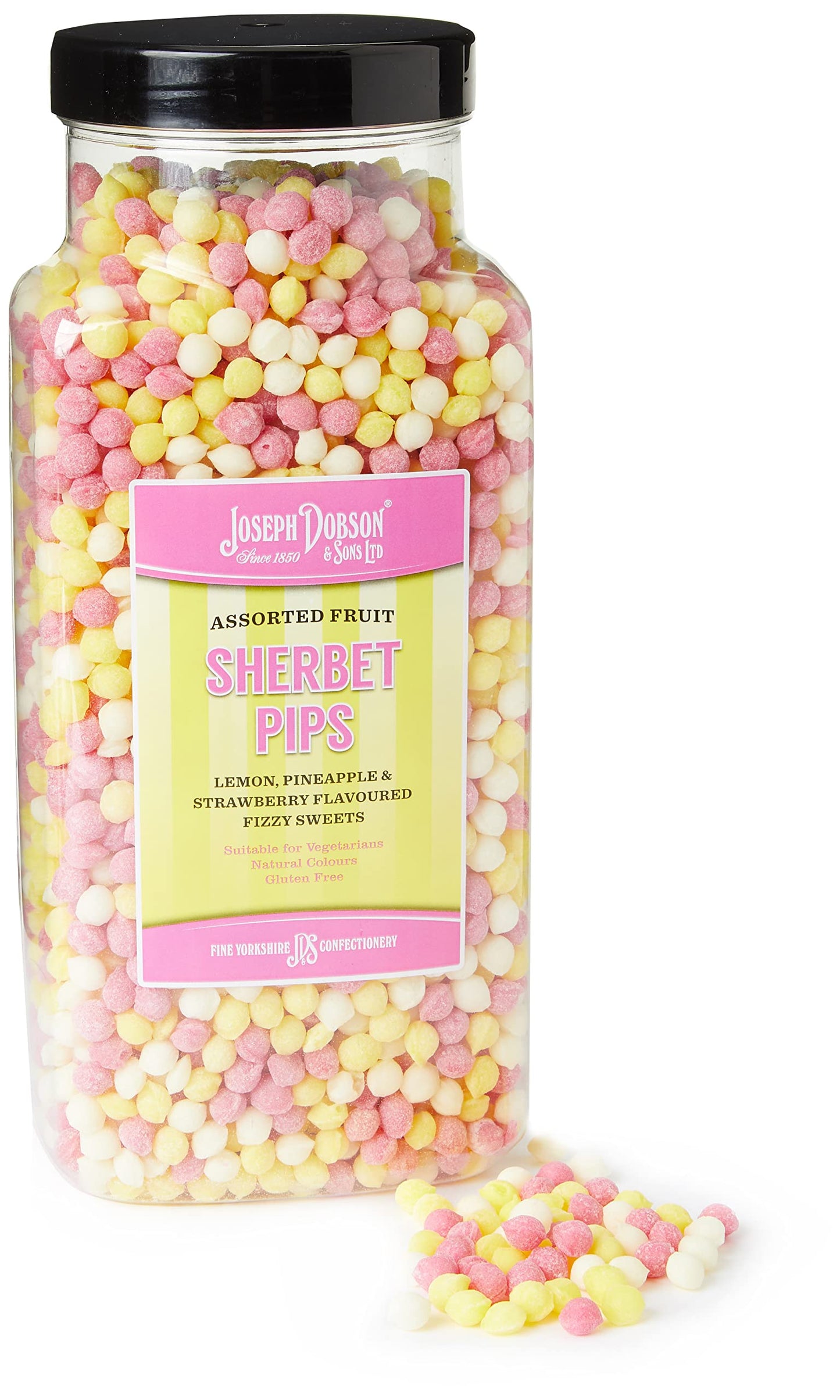 Joseph Dobson & Sons Sherbet Pips Sweets 2.72 kg