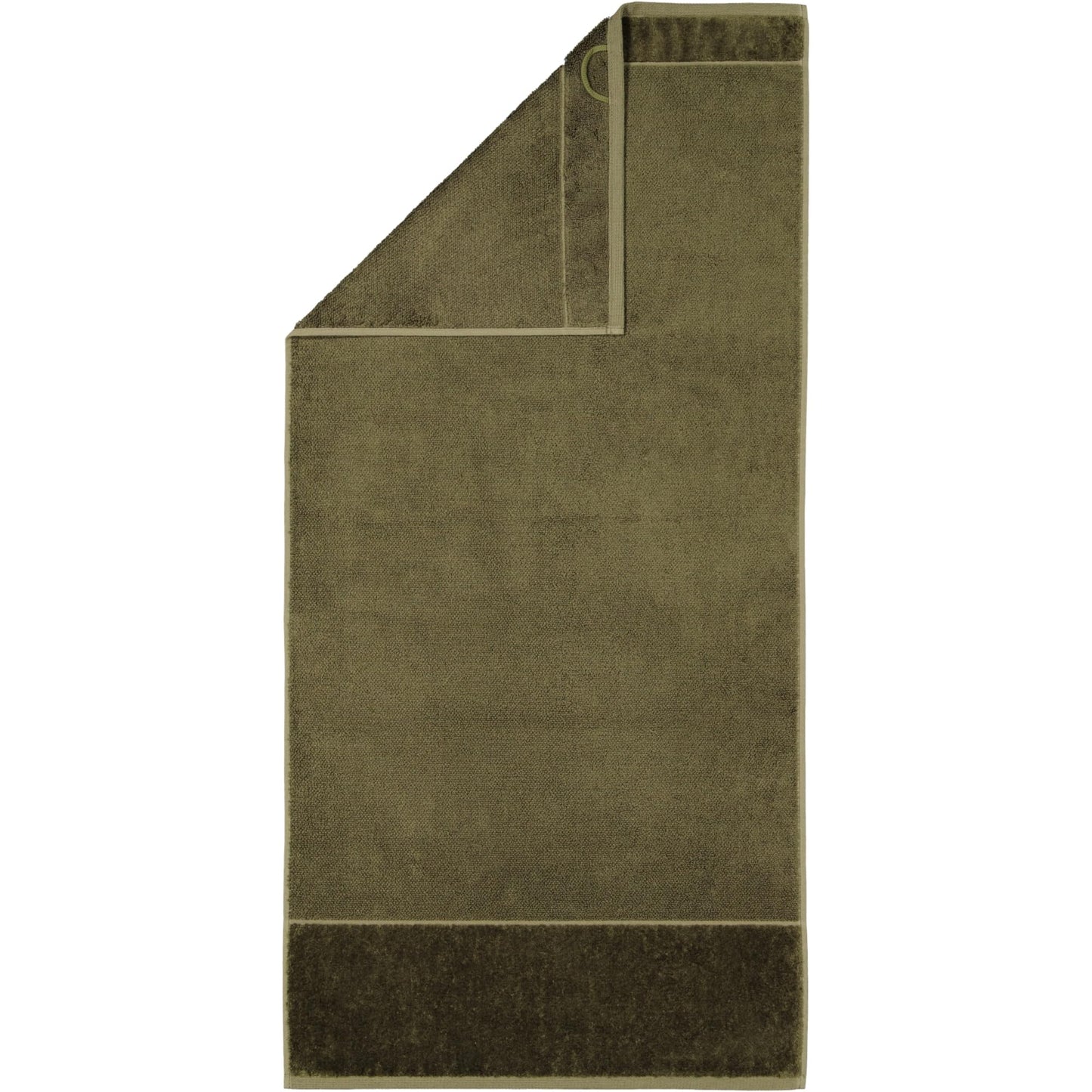 M?ve Bamboo Luxe Guest Towel 30 x 50 cm 60% Cotton / 40% Viscose from Bamboo Pulp, Olive