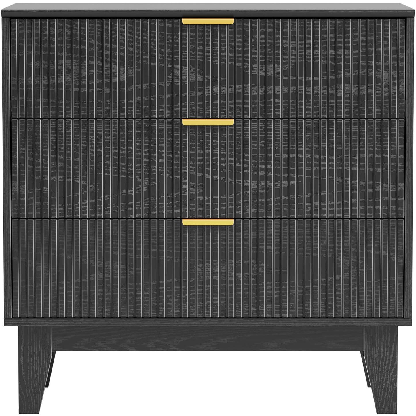 Skokliz Chest of Drawers with 3 Drawers, Storage Organizer, Wide Chest of Drawers for Closet