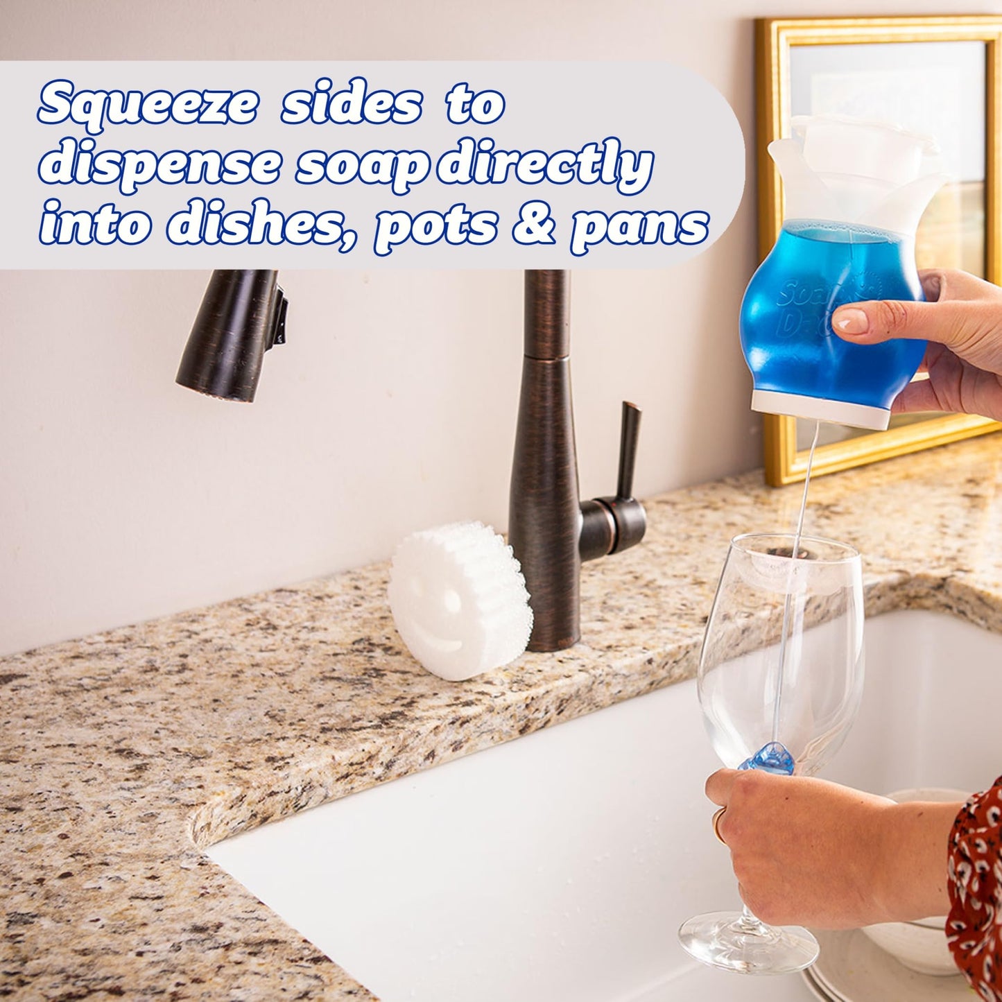 Scrub Daddy Soap Dispenser