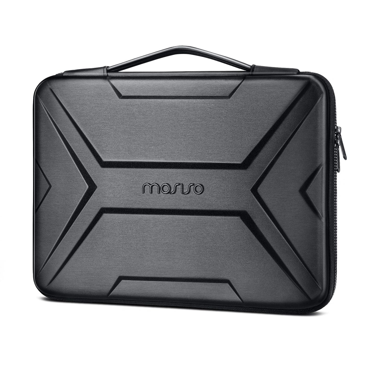 MOSISO 15-16 inch Laptop Hard Case, 15.6 inch Laptop Sleeve Waterproof Shockproof Computer Bag Compatible with MacBook HP Dell,Artistic Geometric EVA