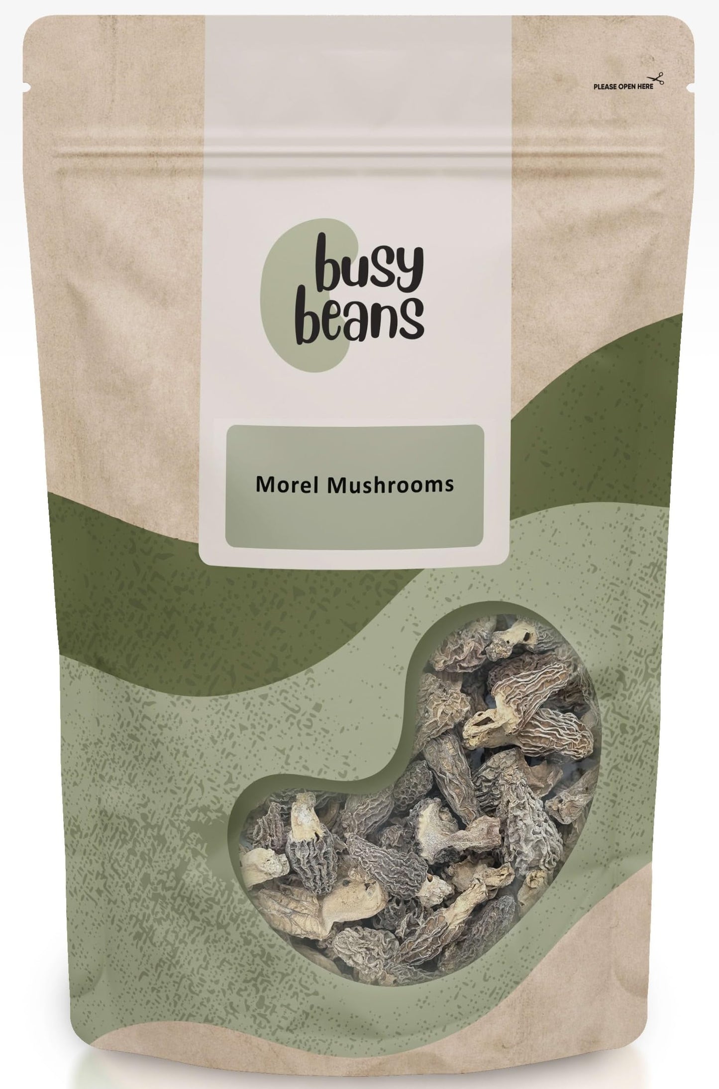 Dried Whole Morel Mushrooms by Busy Beans (20g)