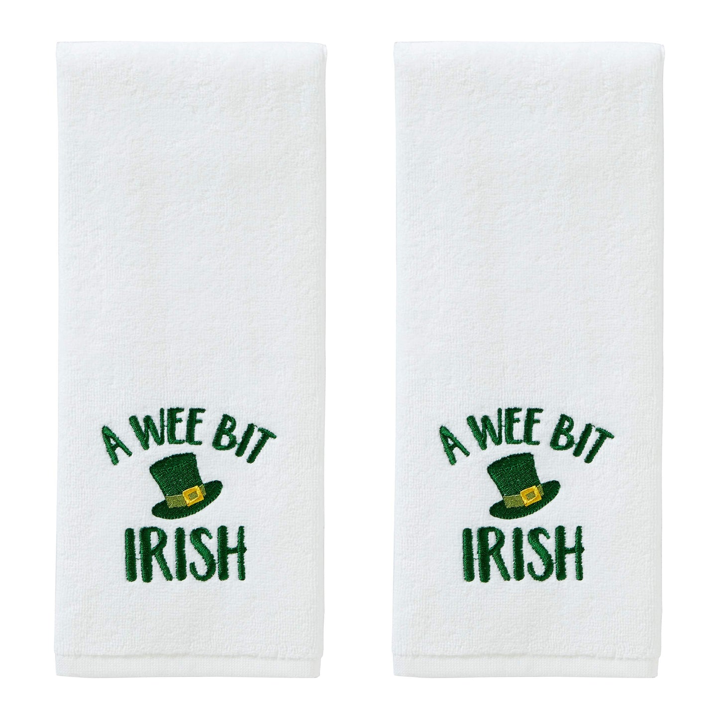 SKL Home by Saturday Knight Ltd. Hand Towel, Cotton, White, 16x25