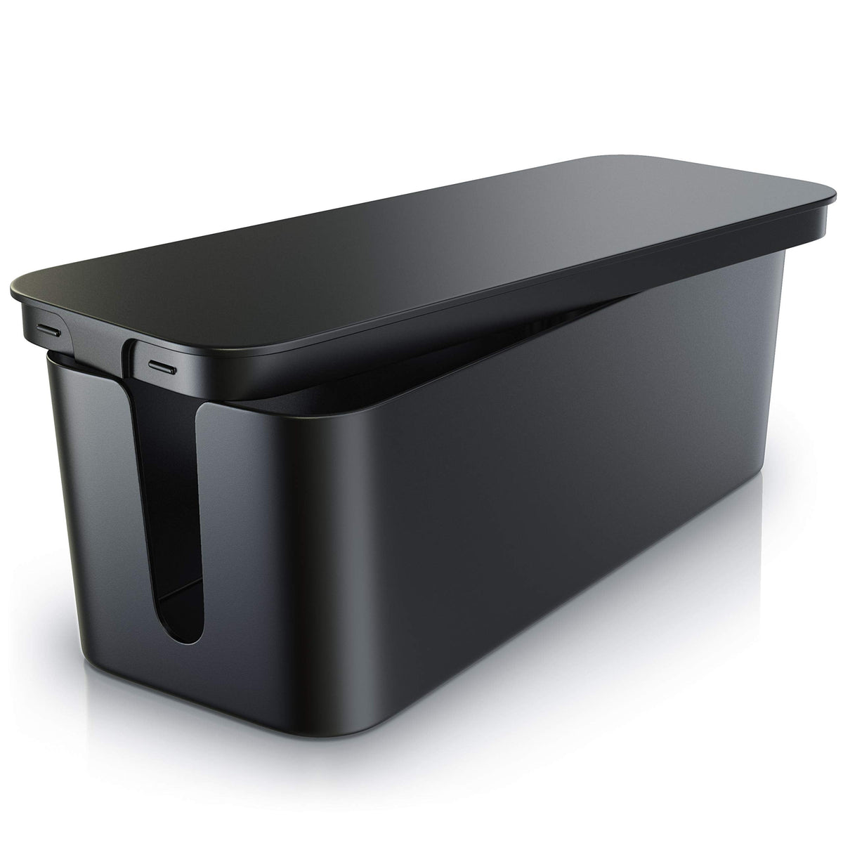 Bearware - Cable Tidy Box - Cable Management Box - Cable Organizer - Cable Box - Box for covering cables - Multiple Socket Organizer - Handy Charging