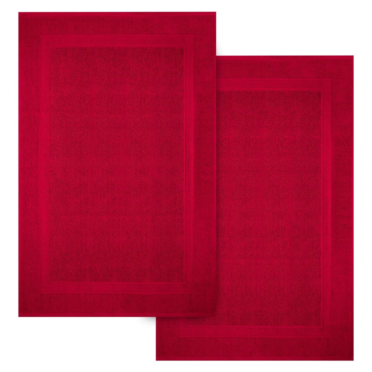 Infinitee Xclusives Cotton Bath Mat (86 x 55 cm) - Bathroom Mat - 2-Pack