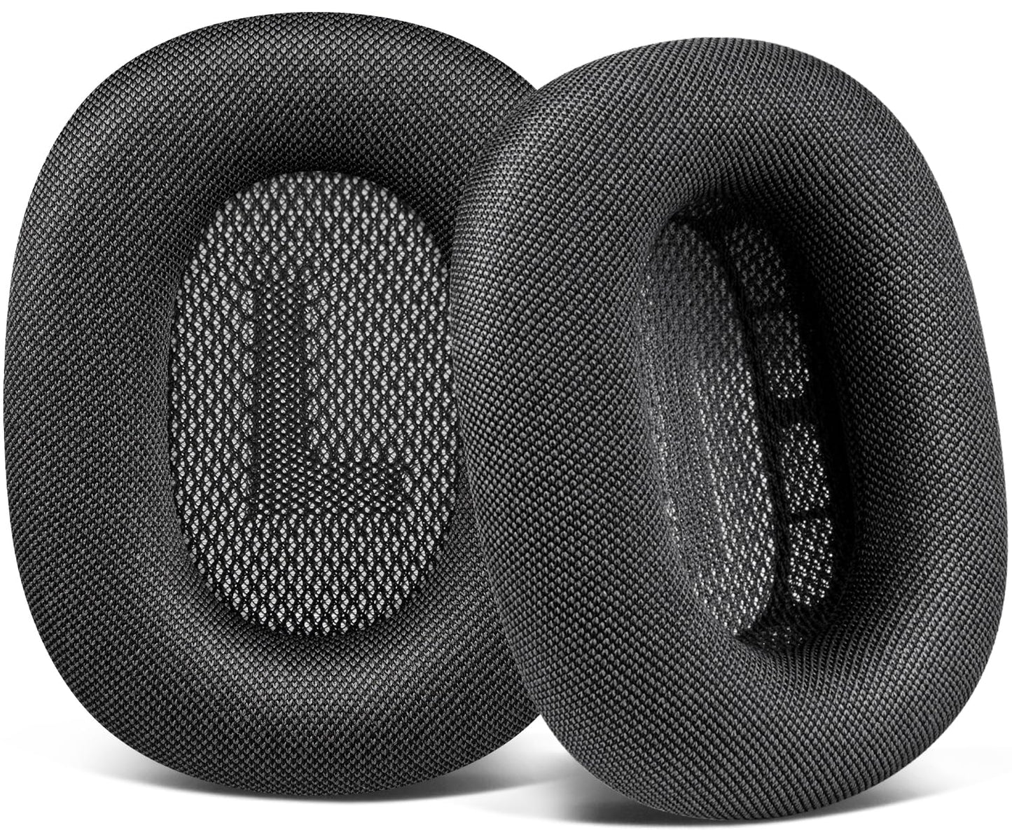 SOULWIT Replacement Earpads for Airpods Max Over-Ear Headphones, Ear Pads Cushions with Durable Mesh Fabric, Softer Foam - Space Gray