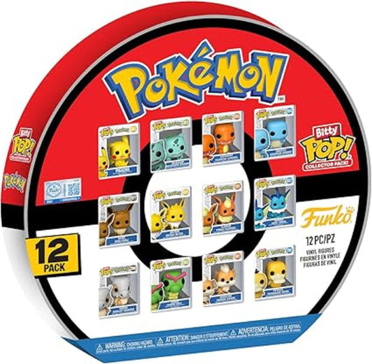 FUNKO BITTY POP- POKEMON 12PC MULTIPACK