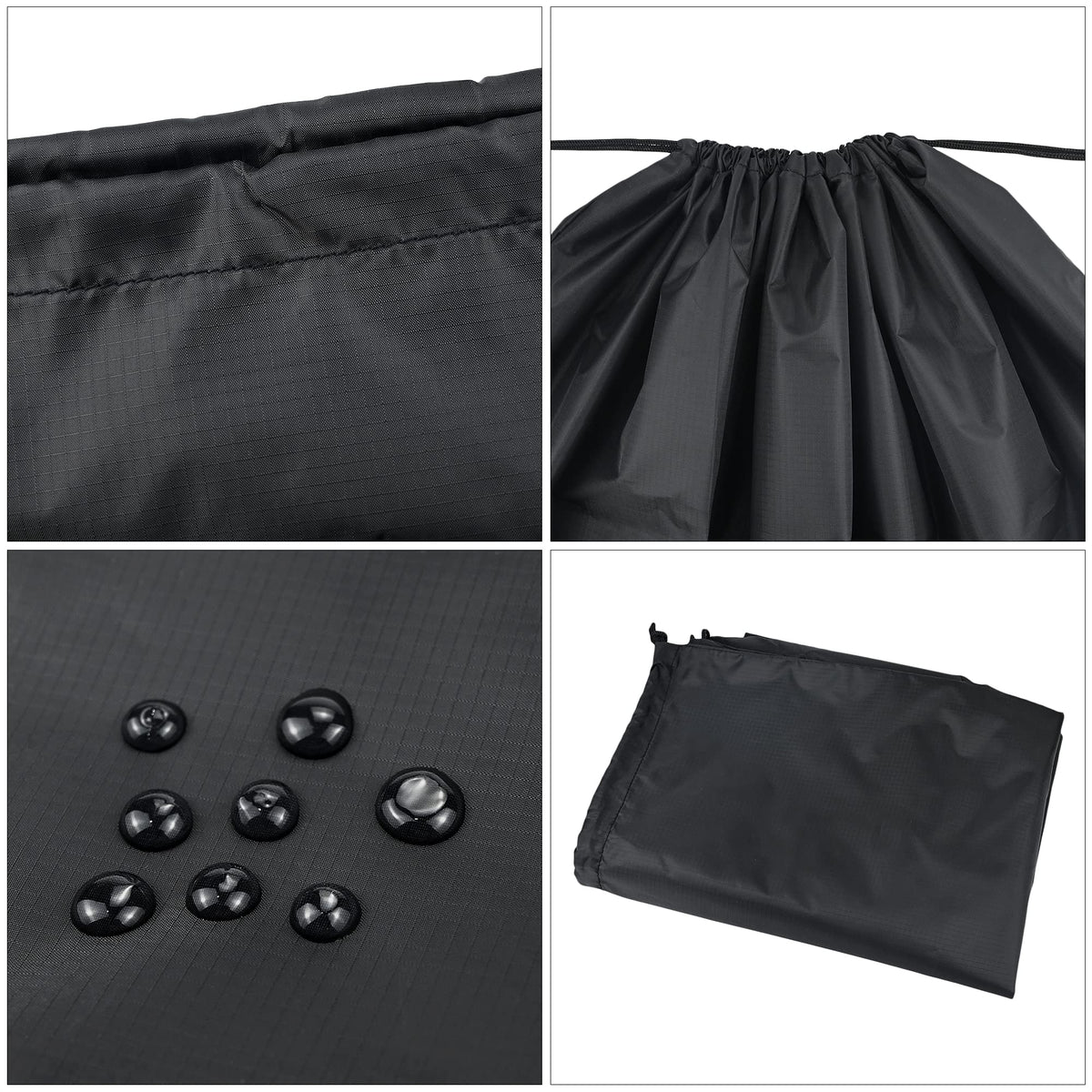 2Pcs Storage Bag, 94 x 120 cm Extra Large Drawstring Clothes Storage Bag, Foldable Oxford Fabric Waterproof Large Capacity Underbed Organizers for