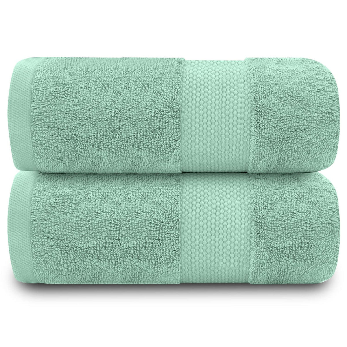 GC GAVENO CAVAILIA Soft Bath Towel Set | 2 Pieces Egyptian Cotton Bathroom Towel | 700 GSM Hotel Collection Towels | Water Absorbent Towels Sets, Duck