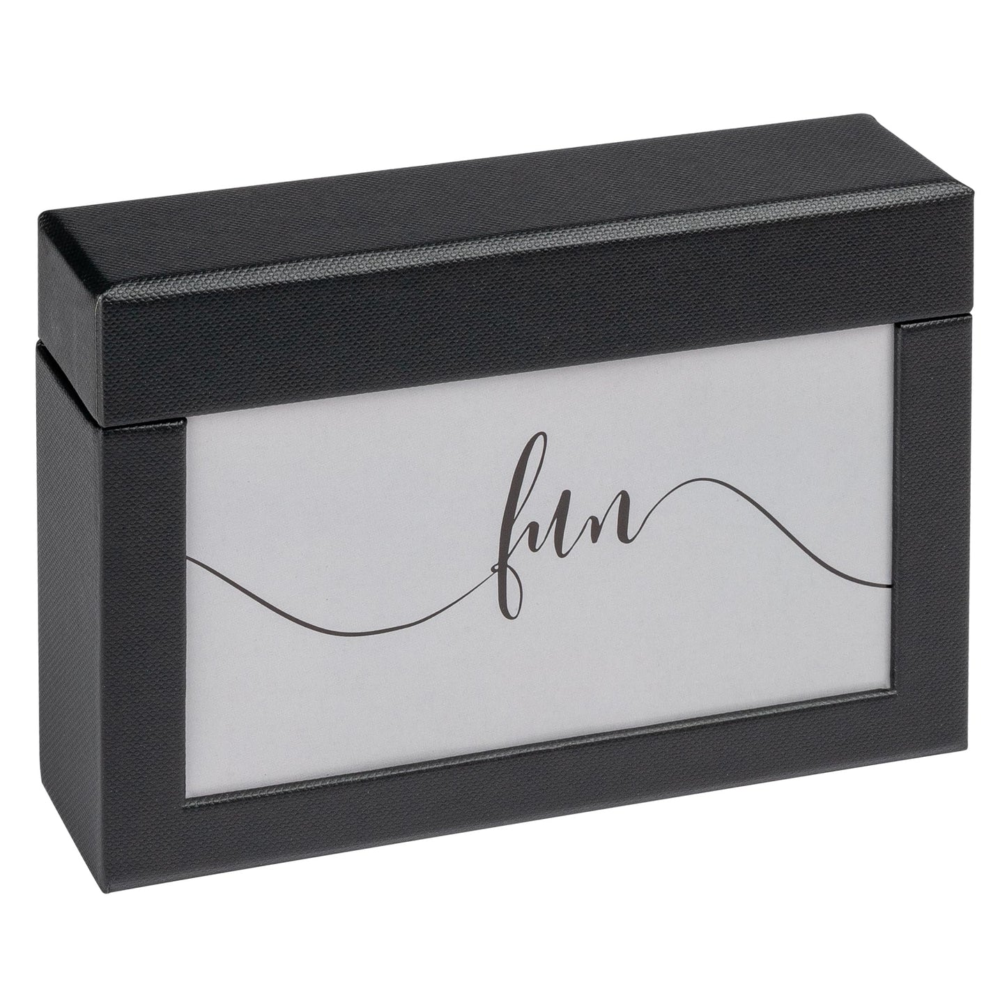 walther design Fun Storage Box, Black, 100 Photos 10 x 15 cm