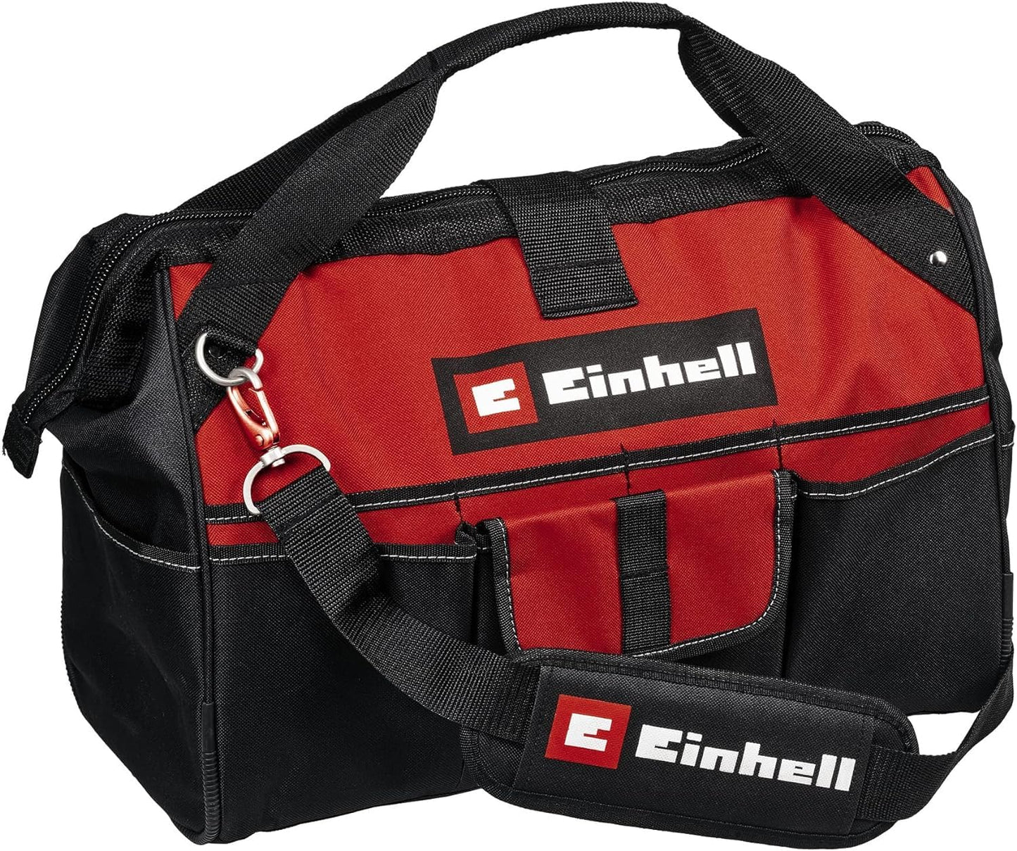 Einhell Tool Bag 45/29 - Carry Case For Tools & Accessories, Durable With Reinforced Base, Carrying Strap, Carrying Handle, Various Pockets And