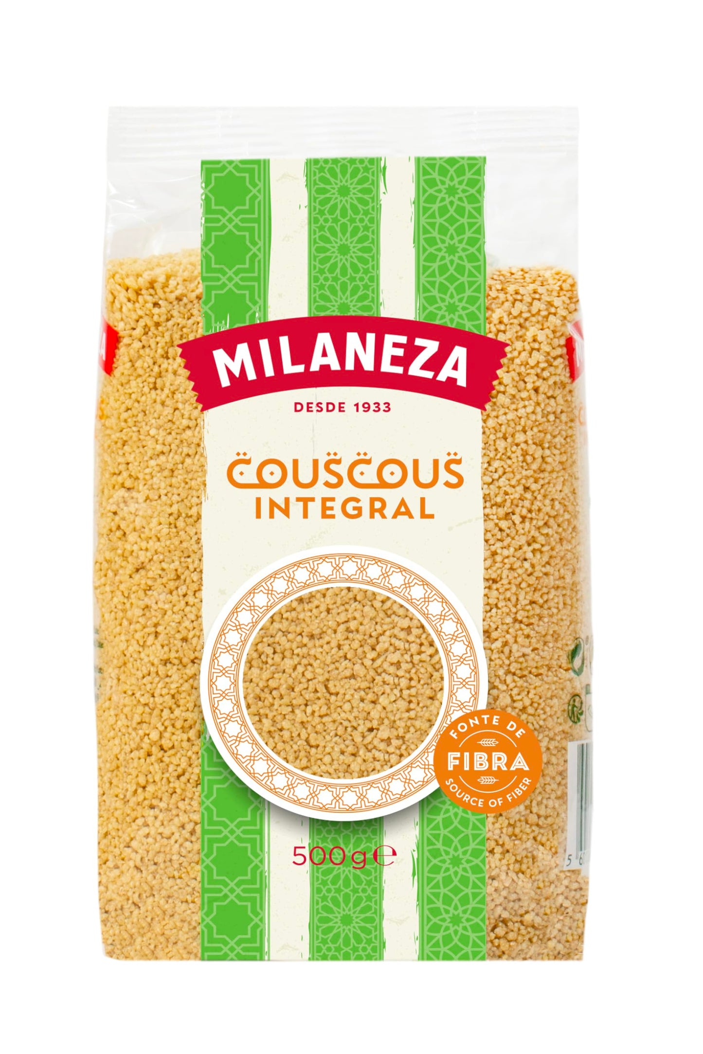 MilanezaÃ‚ 500g Integral Packaging Couscous
