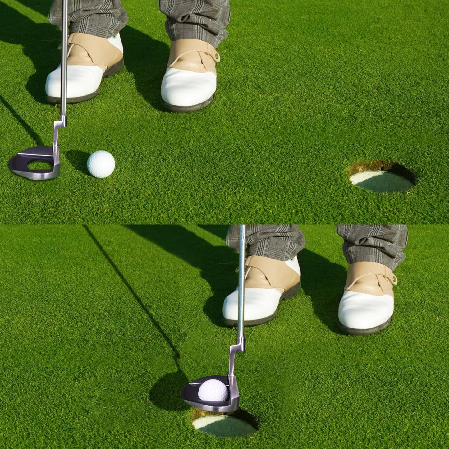 KOFULL Oversized Golf Putter For Men Women with Picking Balls Function Right Handed Golf Mallet Putter Golf Blade Putter Insert Putter Golf Club?