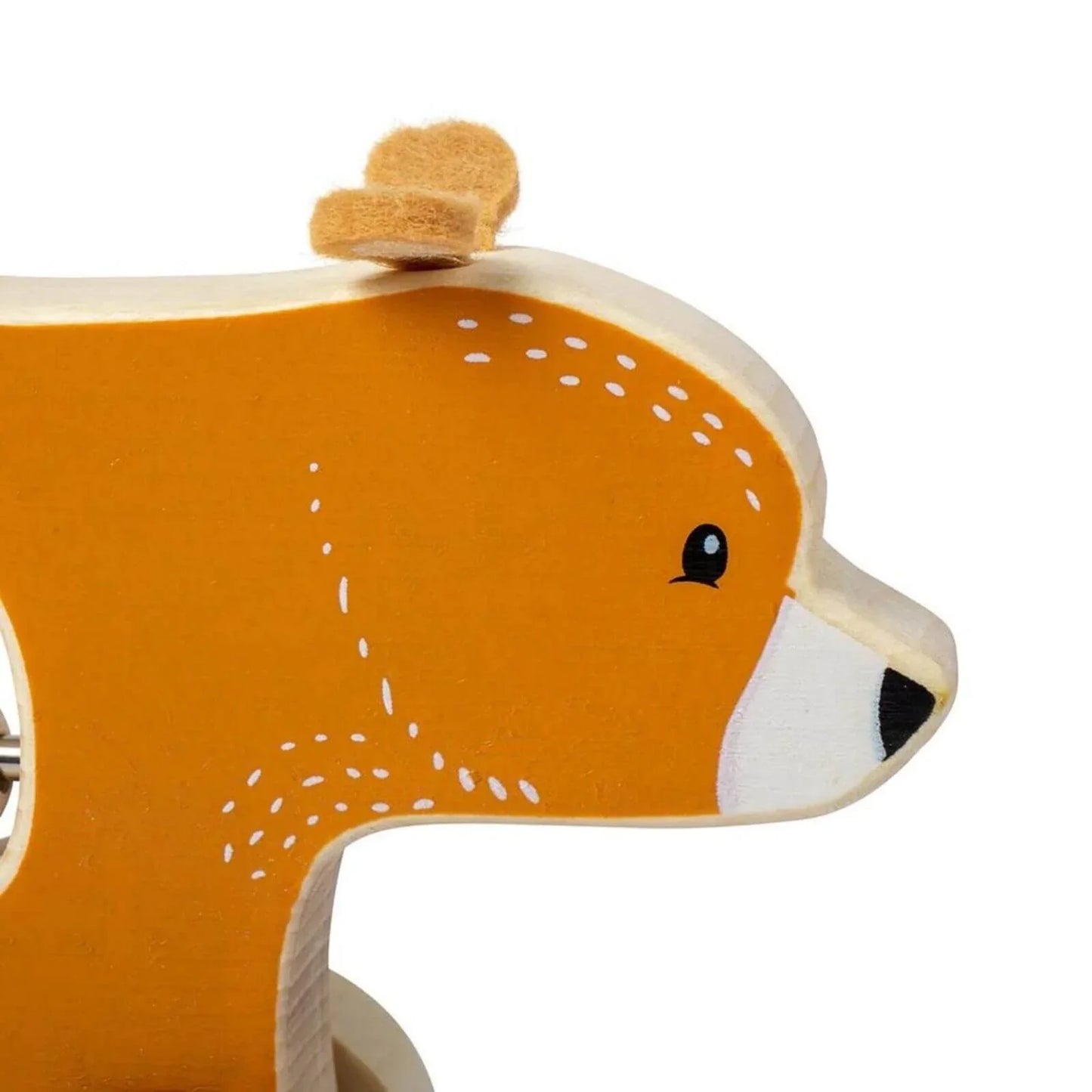 Bigjigs Toys Push Along Bear
