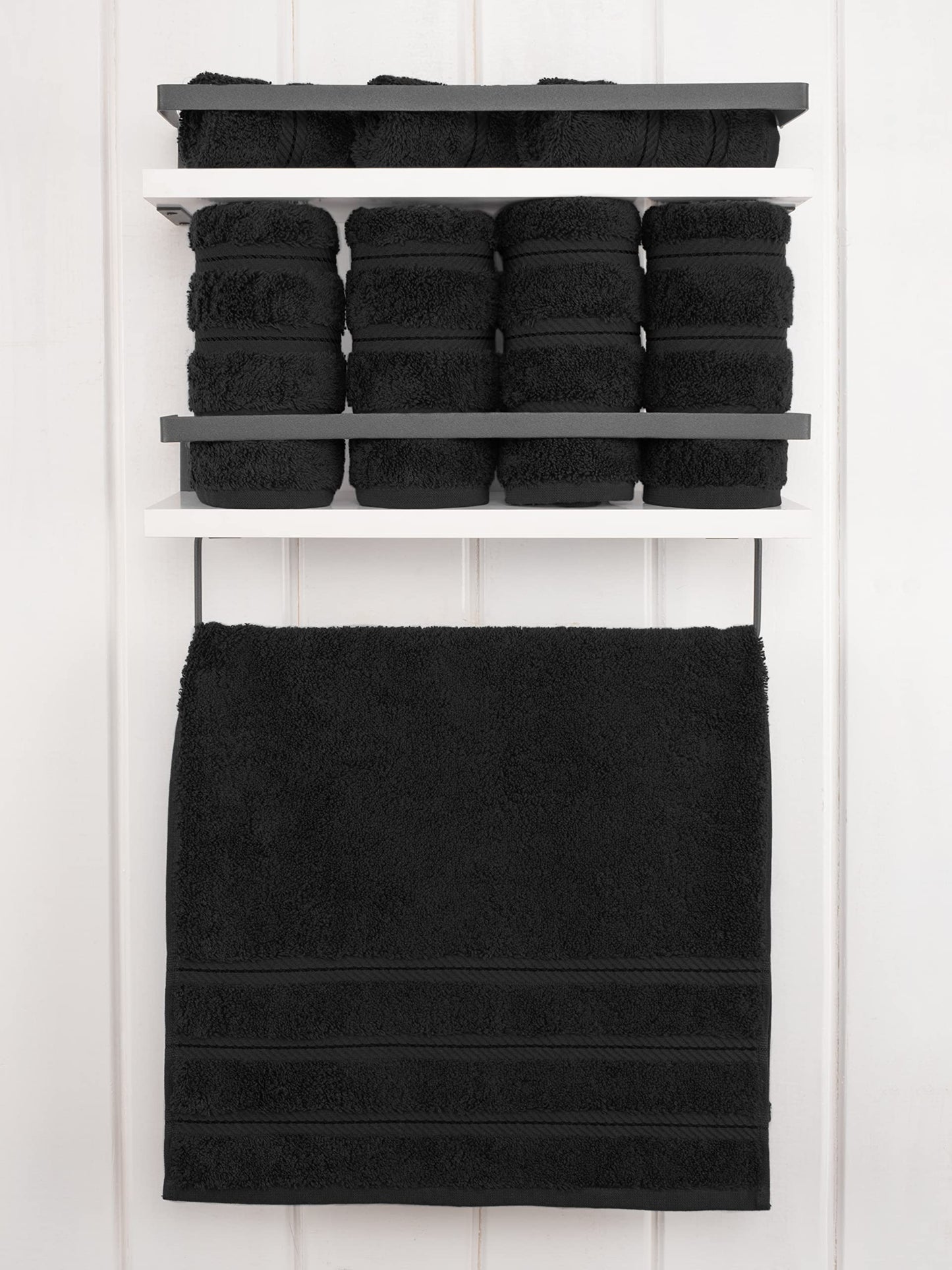 American Soft Linen Turkish Cotton Bath Towel Sets in 15 Colors Options & Styles, Maximum Softness & Absorbency