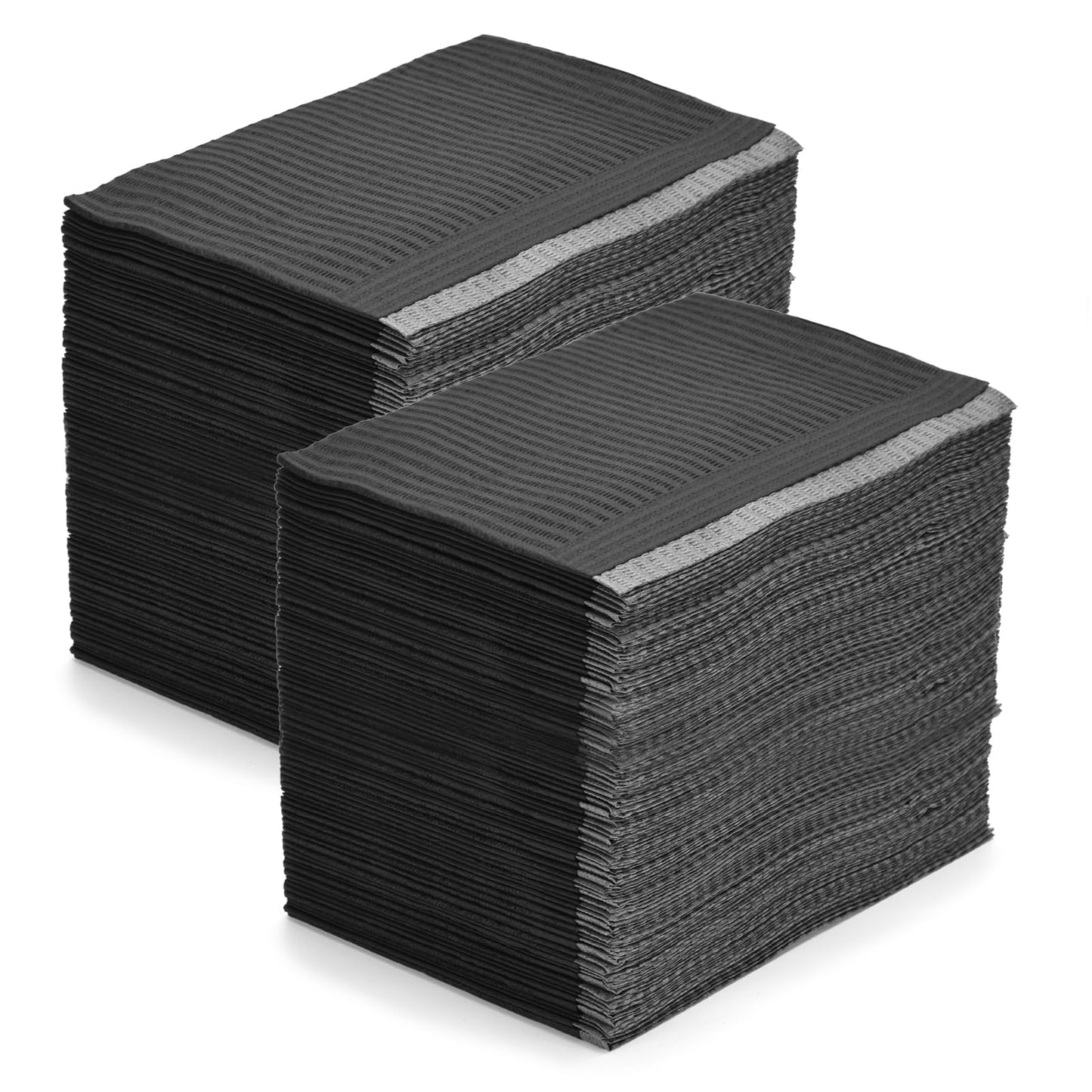 ATOMUS 125Pcs Disposable Waterproof Mat Leakproof Clean Tablecloths Underpad Beauty Salon Tattoo Protector Pad Sheet(black)