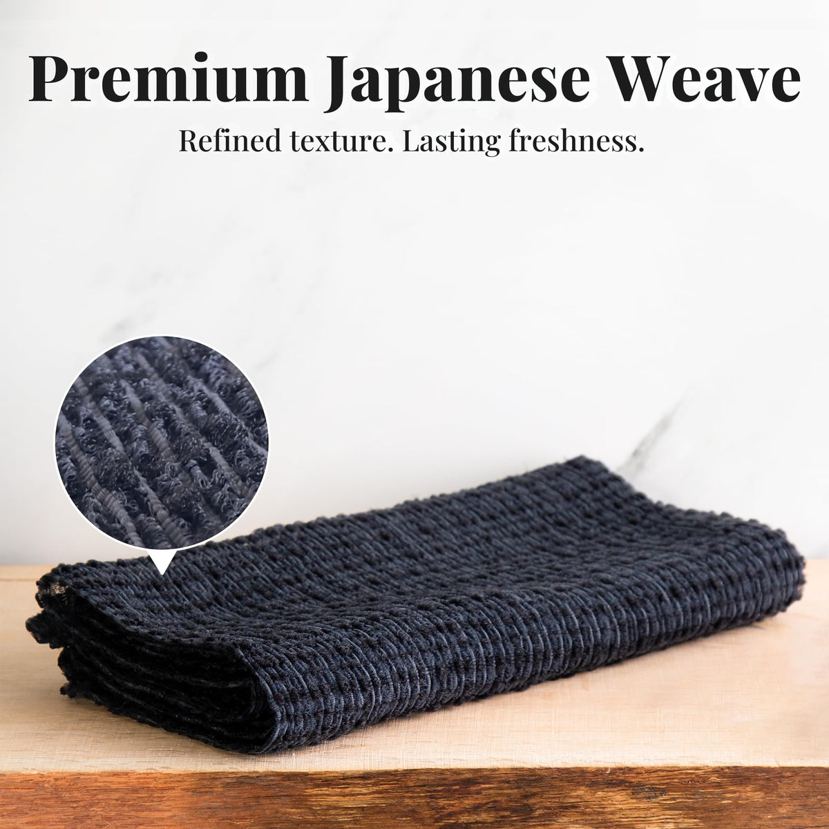 Japanese Exfoliating Shower Towel, Made in Japan, Nylon Washcloth, 2 Pack