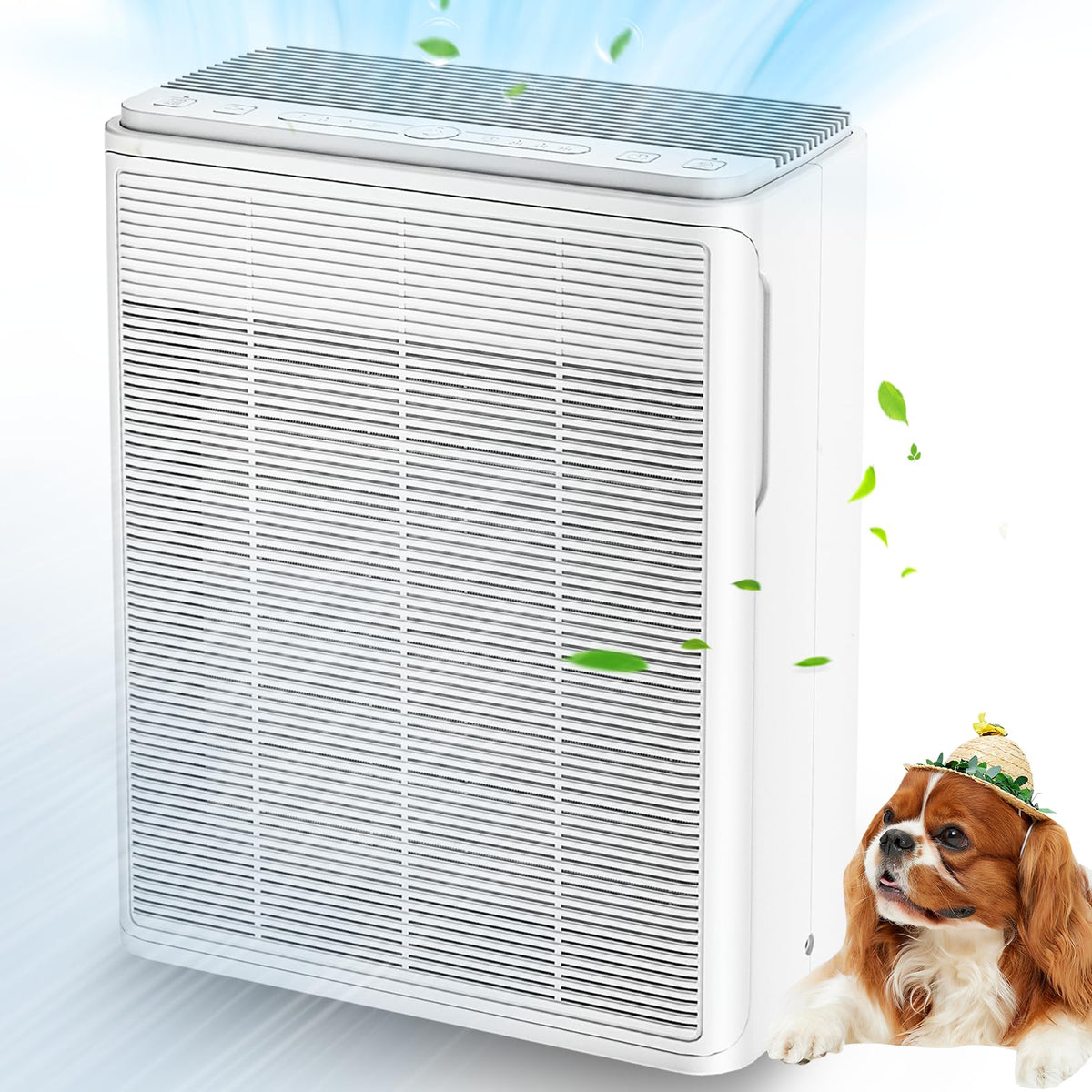 AIUZLK Air Purifier for Home Large Rooms Up to 2000 Ft?,3-in-1 H13 HEPA for Pet Dander,Hair and Smoke,22dB Ultra-Quiet Operation for Bedroom,Living