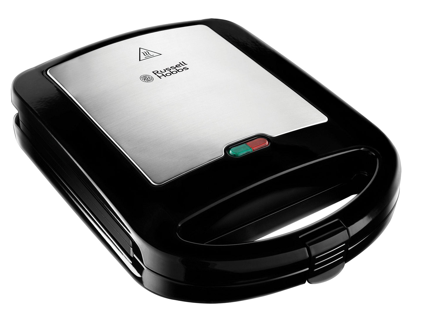 Russell Hobbs Deep Fill Sandwich Toaster/Toastie Maker  Makes 4 Toasties, Cuts & seals, Non-stick easy clean plates, Verticle storage, Power On &