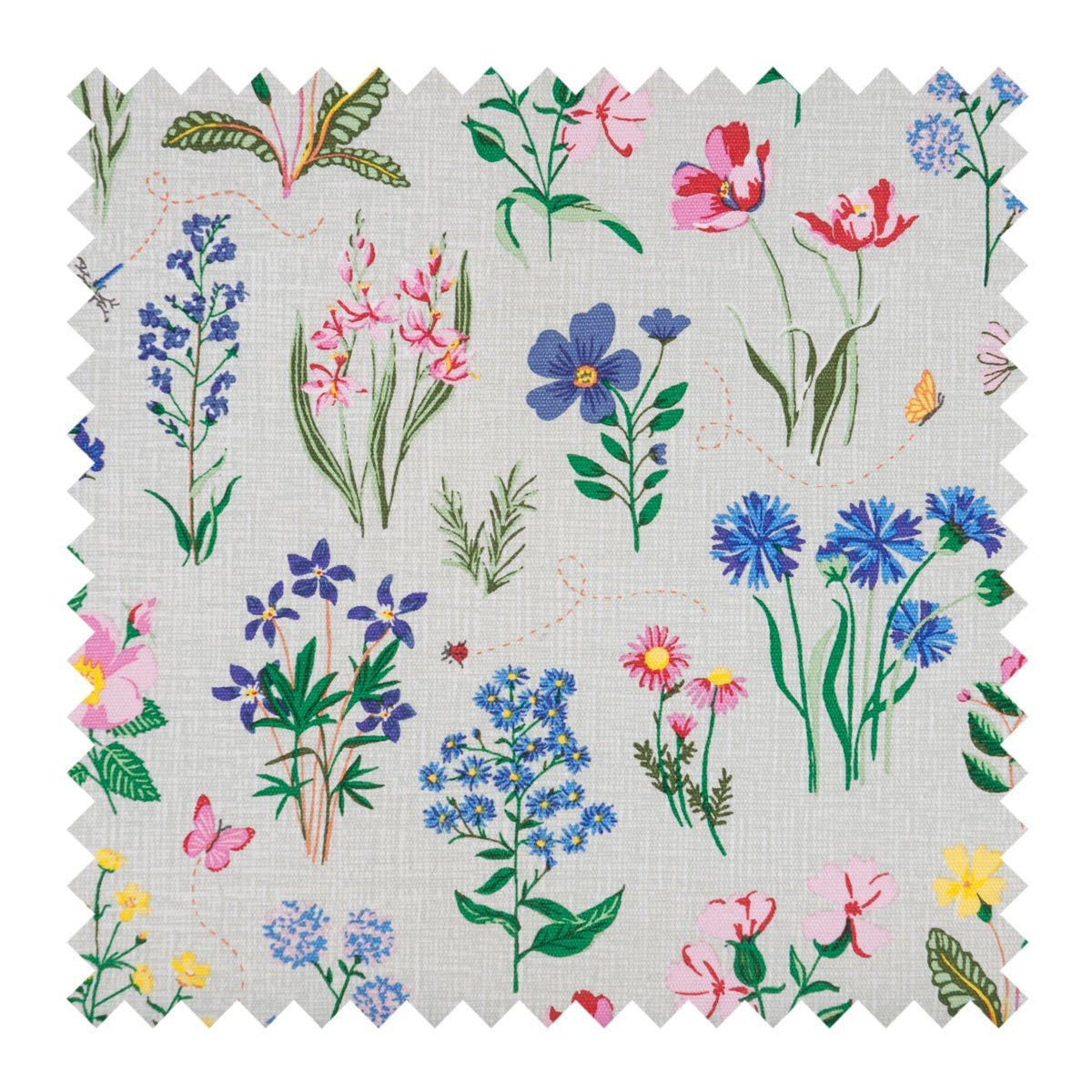 Craft Bag - Matt PVC - Spring Garden | HobbyGift MRB/272 | 12.5x39x35