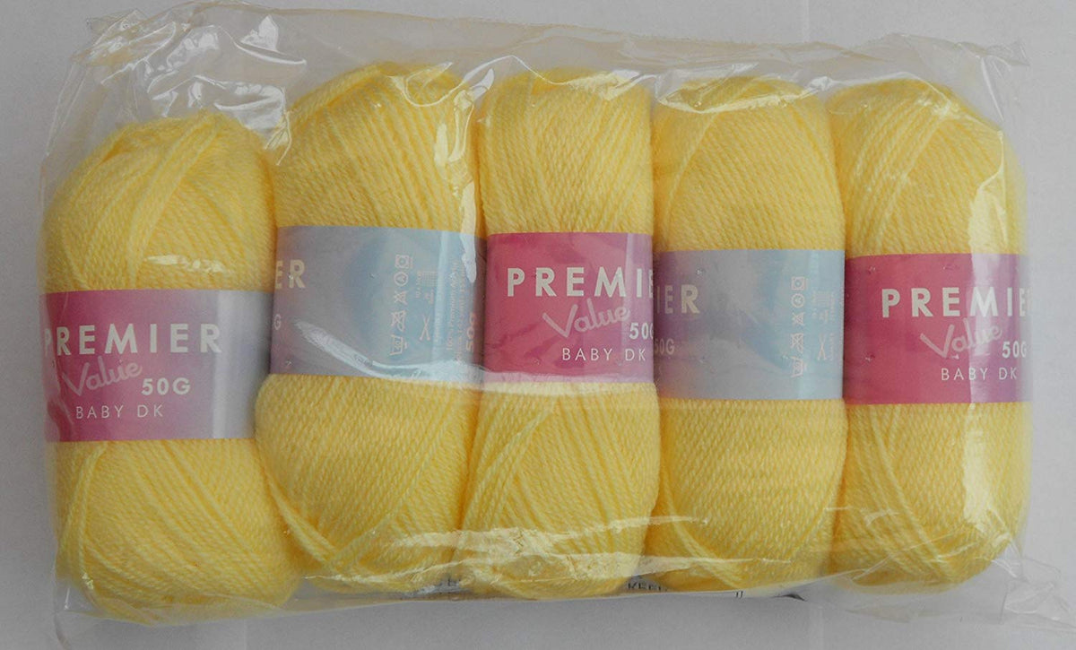 Pack of 5 King Cole Premier Value DK 50g Balls