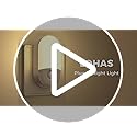 LOHAS-LED Night Light, [2 Pack] Night Light Plug in Wall with Dusk to Dawn Photocell Sensor, Brightness Adjustable, 3000K Warm White, Nightlight for Hallway, Bedroom, Kitchen