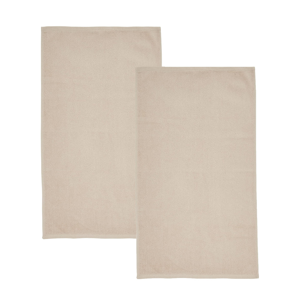 Catherine Lansfield Quick Dry Cotton Bath Sheet Pair Natural