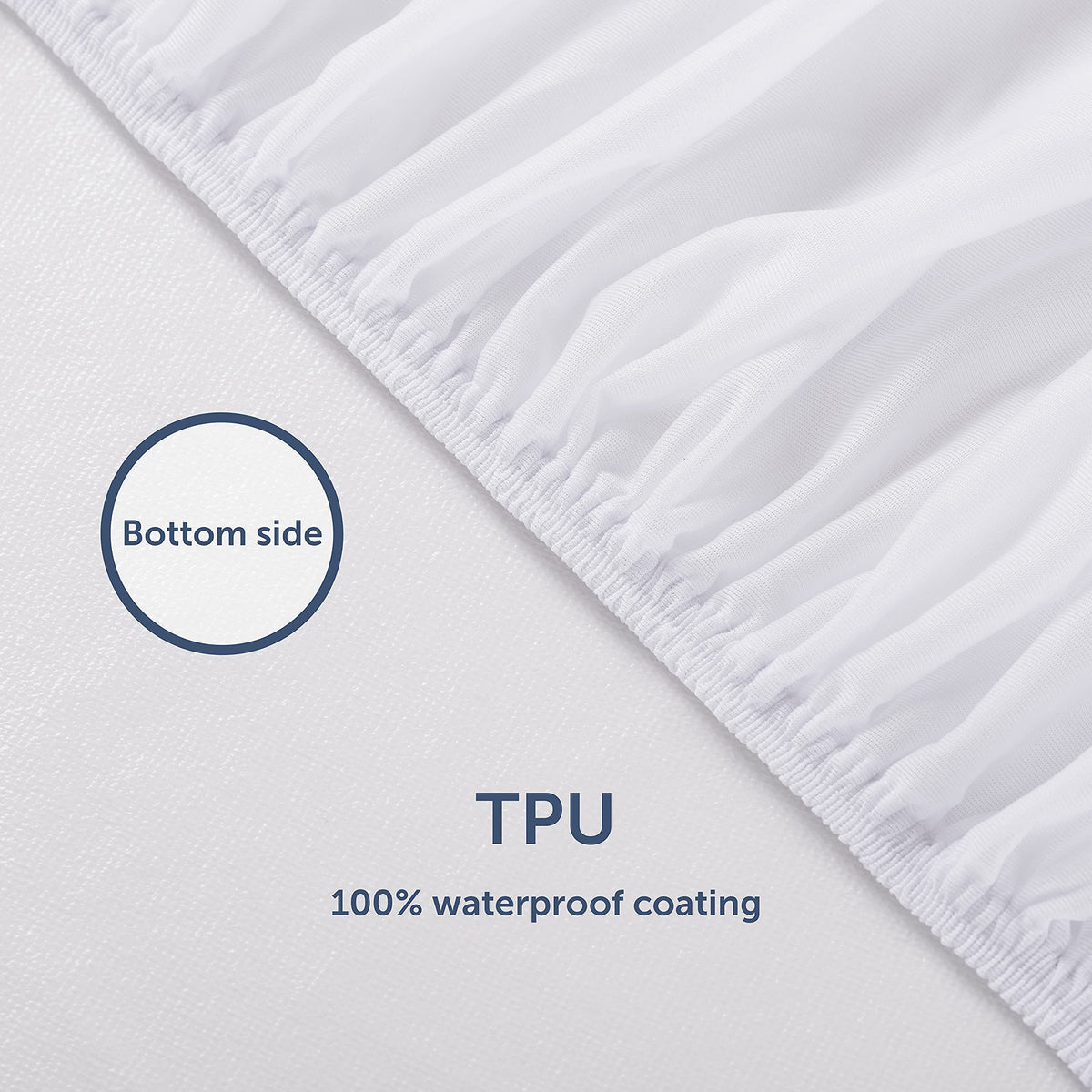 Blumtal 100% WATERPROOF & QUILTED Mattress Protector - Anti Allergy, Bed Bug Protection, Deep Mattress Cover – Double Size, Deep (135 x 190 x 30)
