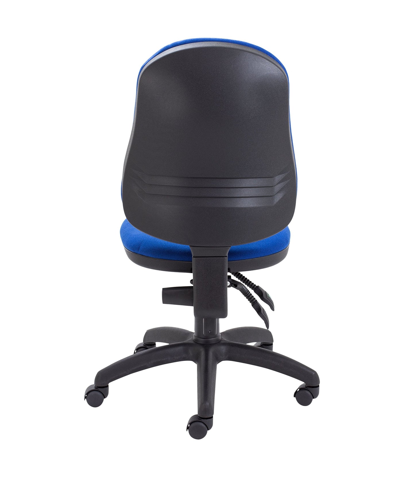 Office Hippo Small Chair Without Arms, Computer Desk With High Curved Back, Swivel + Adjustable Backrest, Home Office With Wheels, Max 115kg
