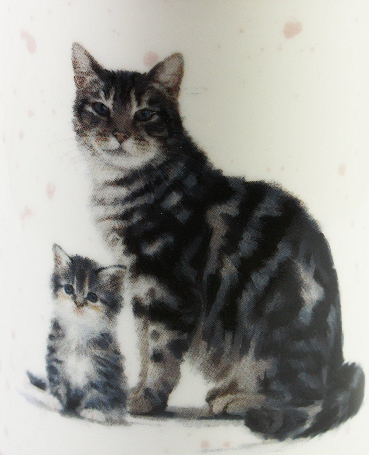 Macneil Cat and Kitten Fine China Mug (Tabby)