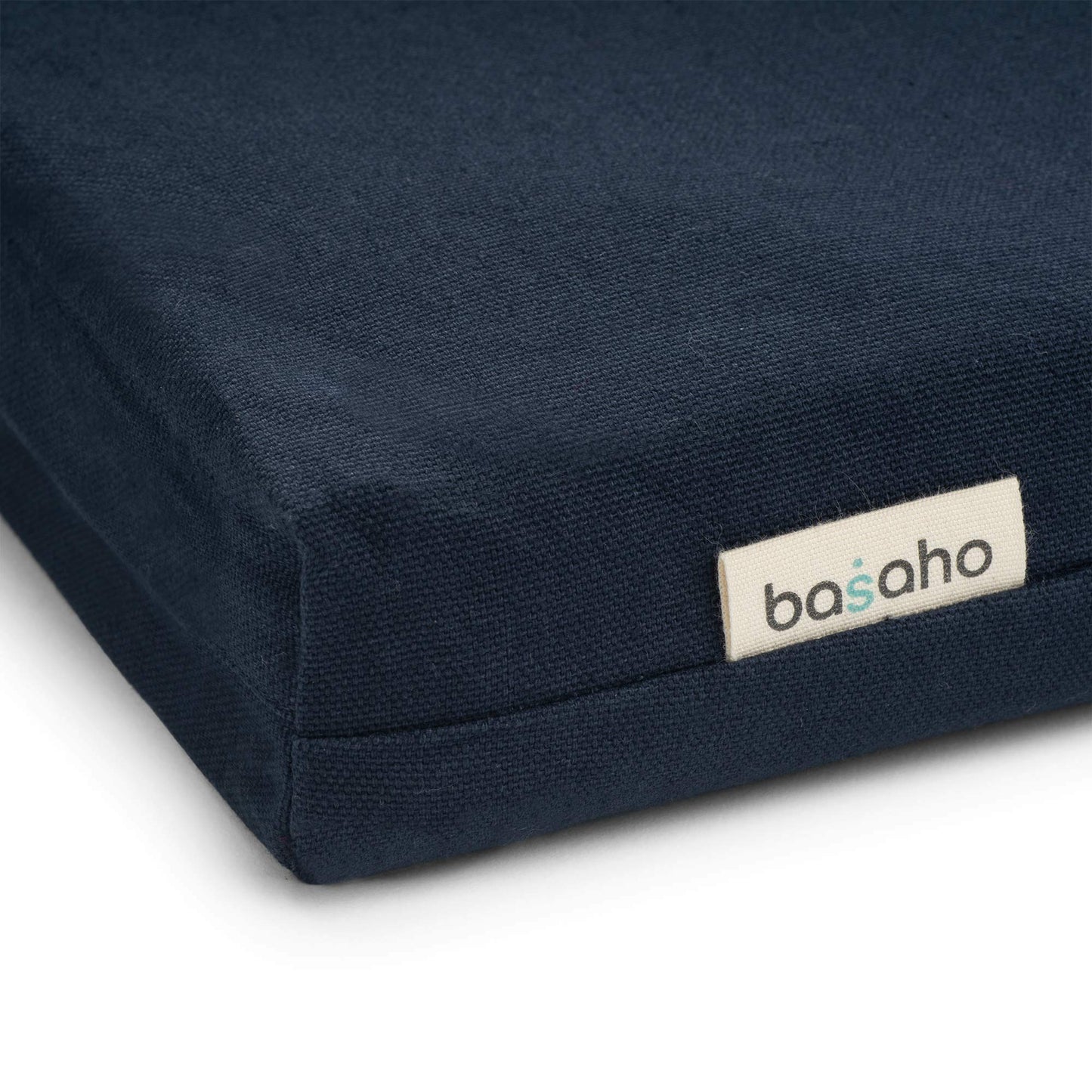basaho Zabuton Meditation Mat | Organic Cotton | Recycled Fibre Filling (Tibetan Maroon)