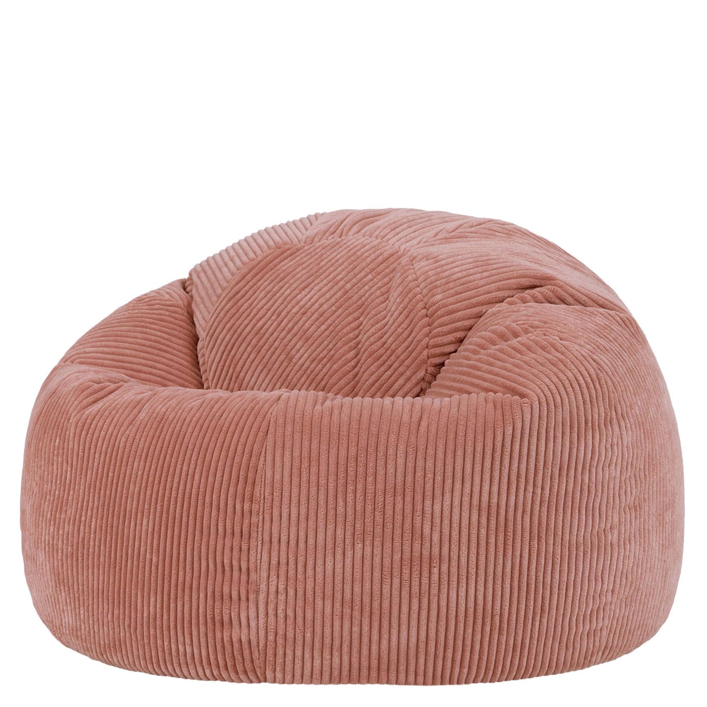 icon Kingston Cord Bean Bag with Filling Included, Pink
