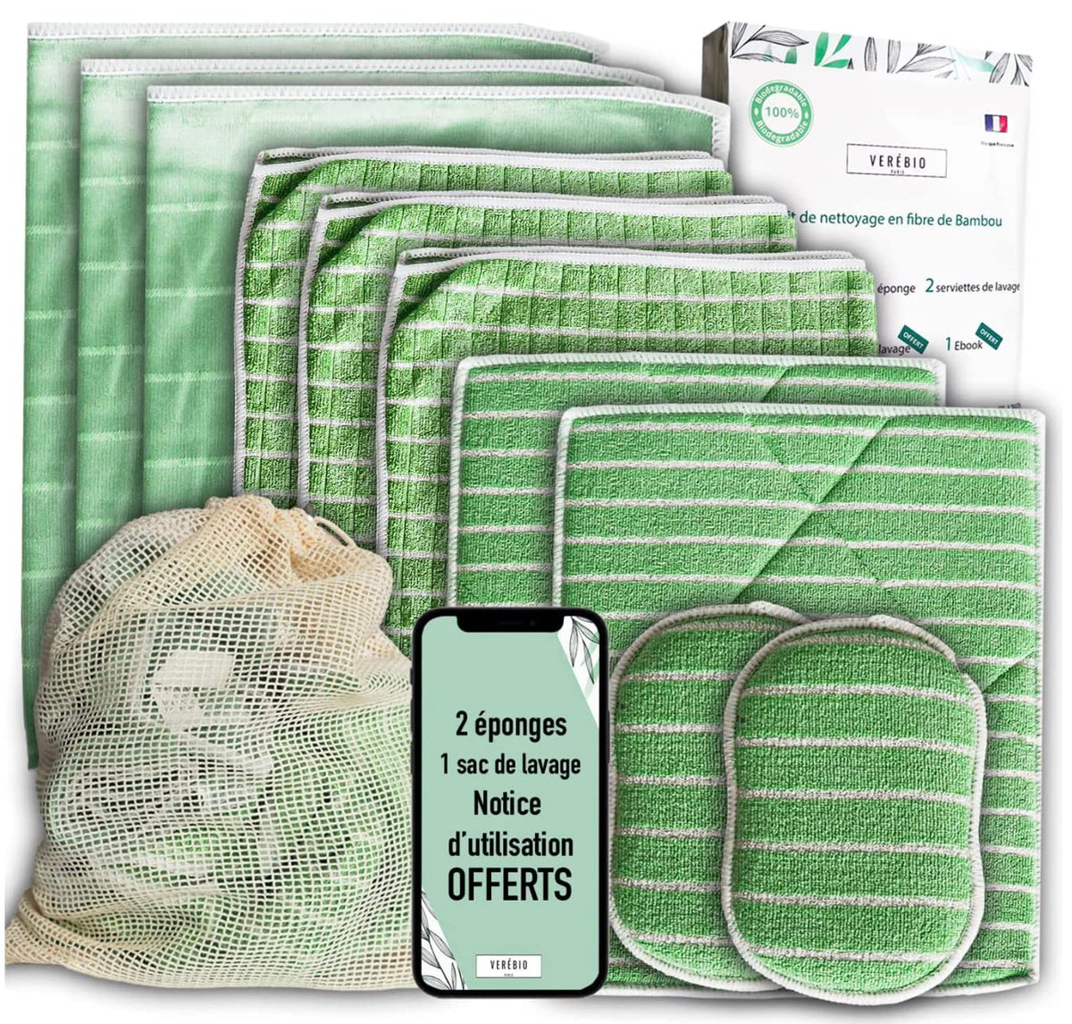 Bamboo cloth kit