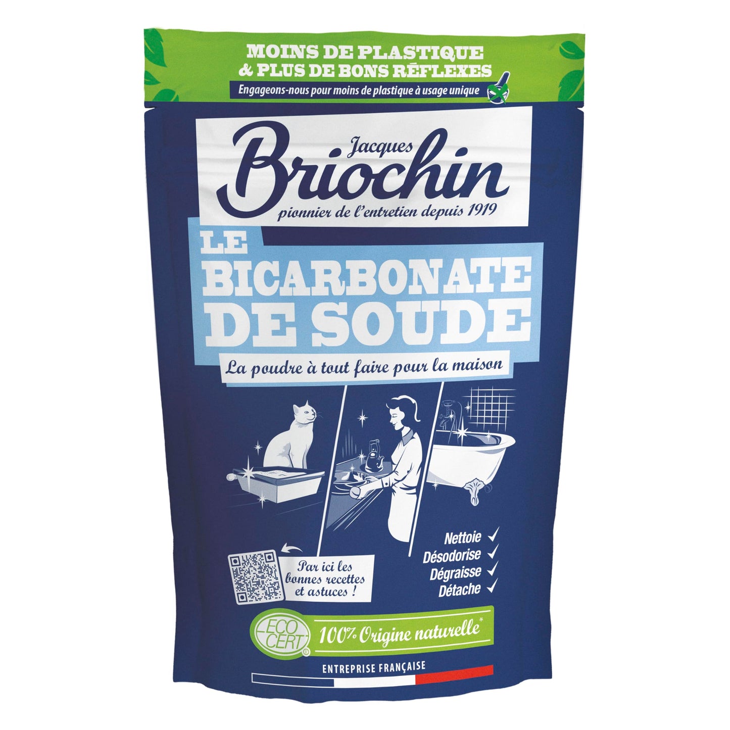 Baking soda Ecocert 500 g of powder