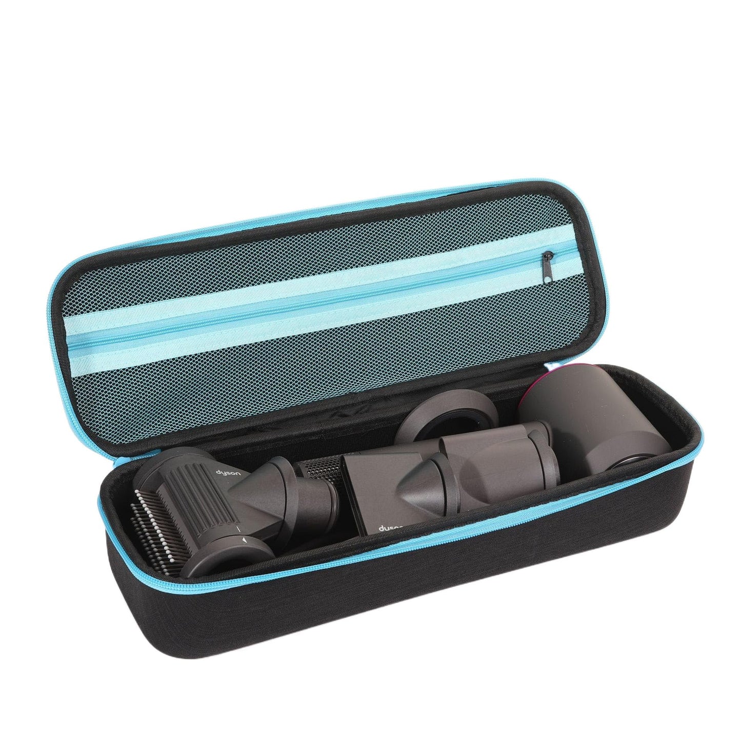 Hosoncovy Carrying Case Travel Case Storage Bag Protective Case Holder Box for Dyson Supersonic Hair Dryer and Nozzles (Empty Bag Only)