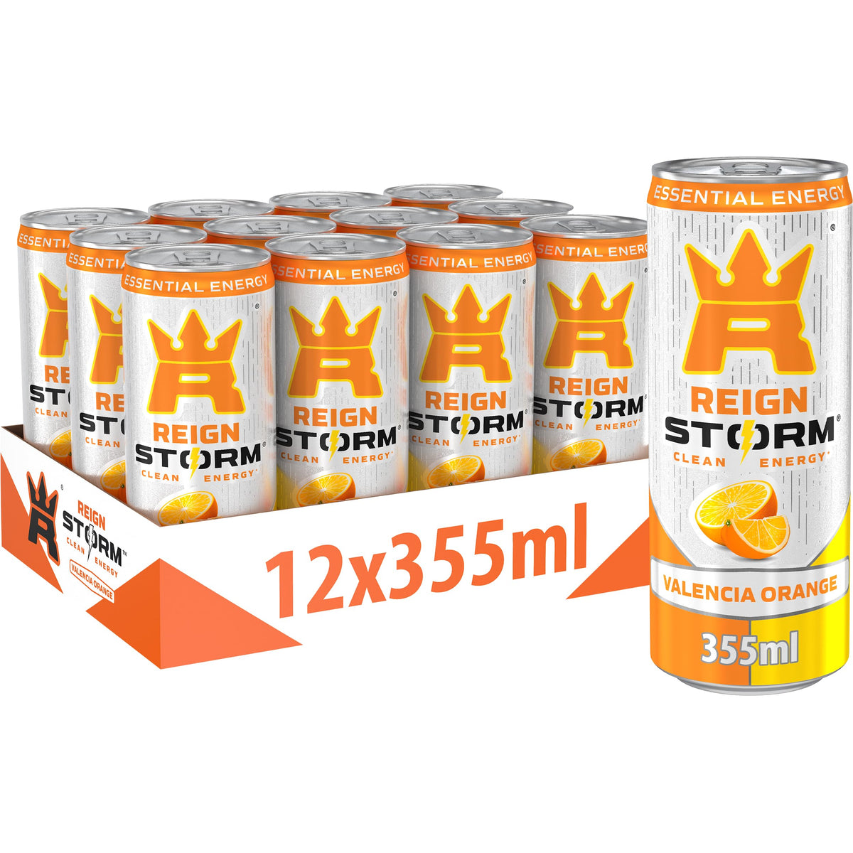 Reign Can Valencia Orange 355 ml (Pack of 12)