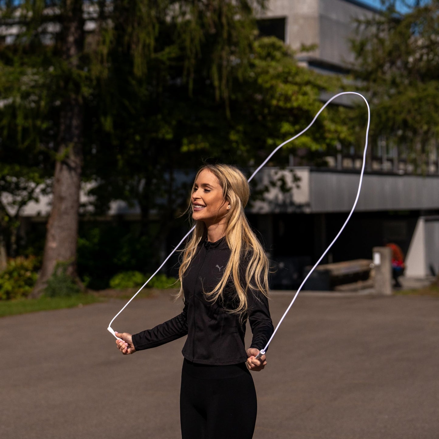 SwissSkip SwissSkip Jump Rope by Dayan Kolev, Xelerate- 5mm PVC Jump Rope, Ideal Rope for Beginners and Advanced Athlets (White)