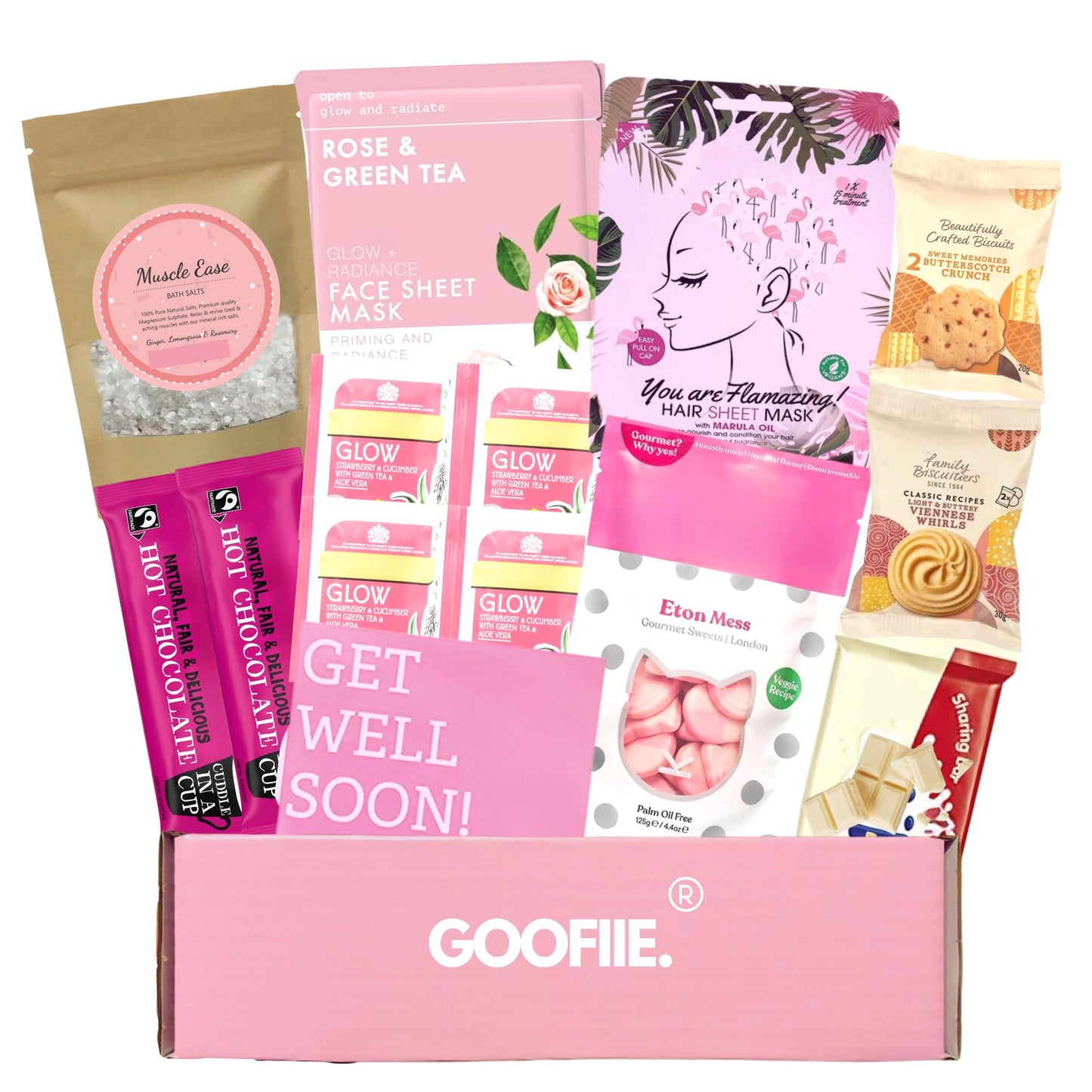 Hug in a Box For Women Hamper | Care Package For Her | Get Well Soon Gifts | Self Isolation Pampering | For Her | Gift for Mum's and Daughters