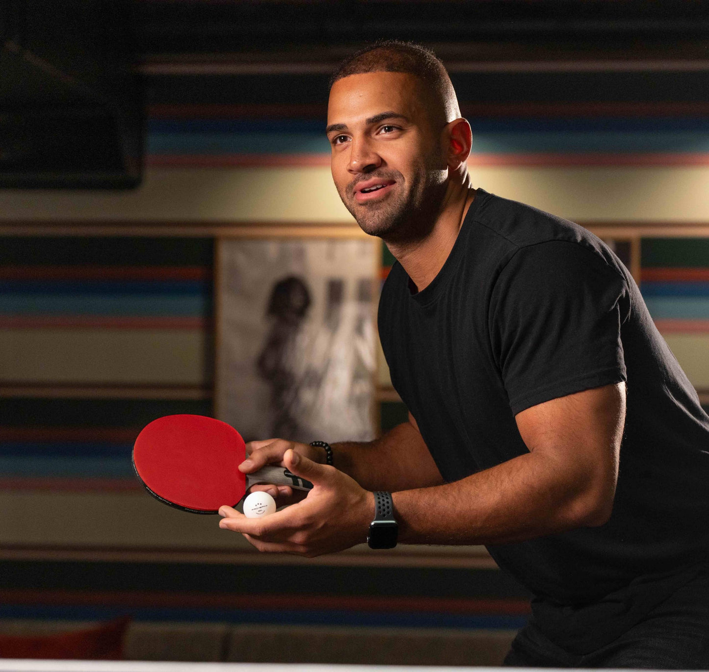 PRO SPIN Table Tennis Bat With Pro Carbon Fibre Technology for Increased Control, Spin & Power | Performance-Level Ping Pong Bat | With Premium Rubber