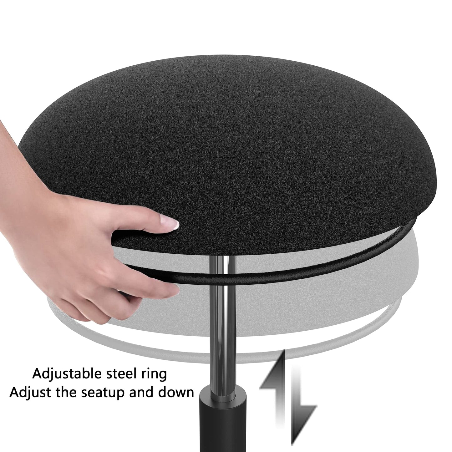 Ergooffile Ergonomic Wobble Stool for Standing Desk, Height Adjustable