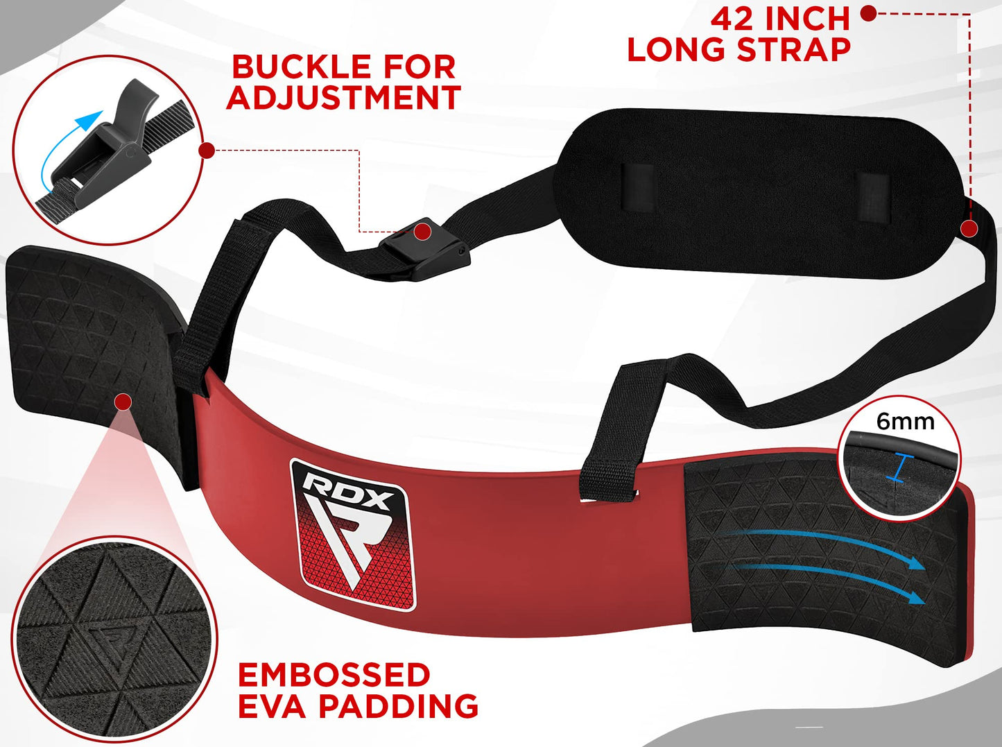 RDX Arm Blaster Biceps Triceps, 23? Aluminum Fitness Curl Support Isolator, Weightlifting Muscle Gains Big Arms Extension Builder, Adjustable 42?