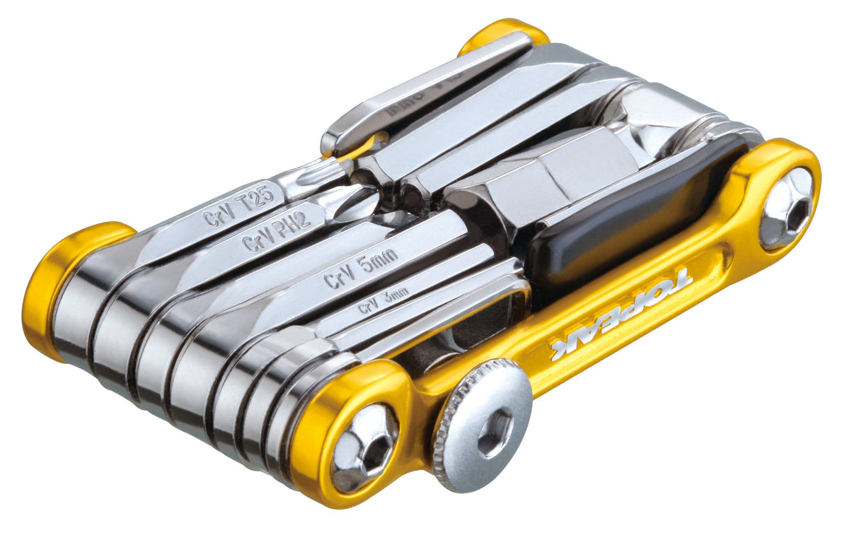 Topeak Mini Pro 20 Multi Tool, Gold