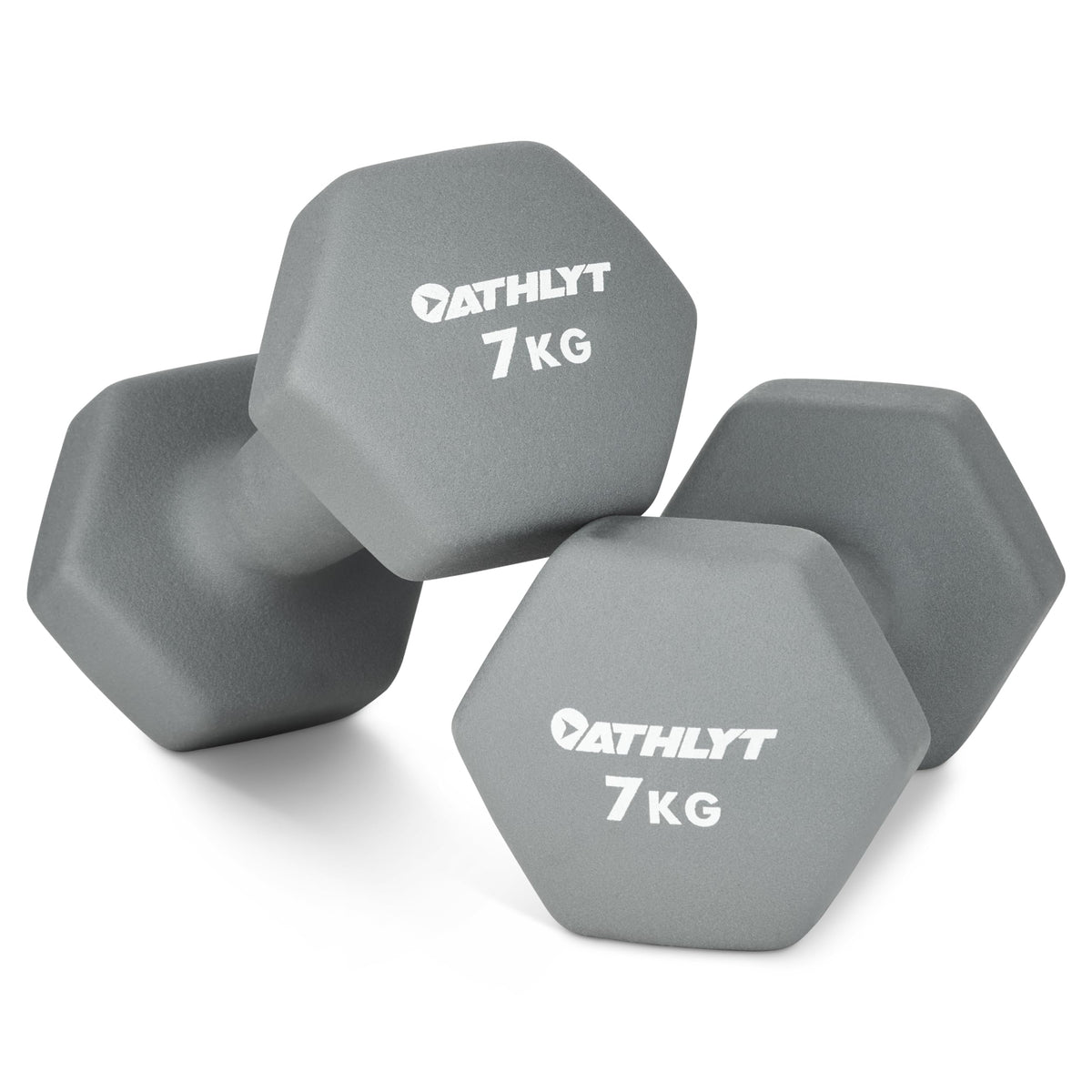 Athlyt - Neoprene Dumbbells - 2 x 7 kg