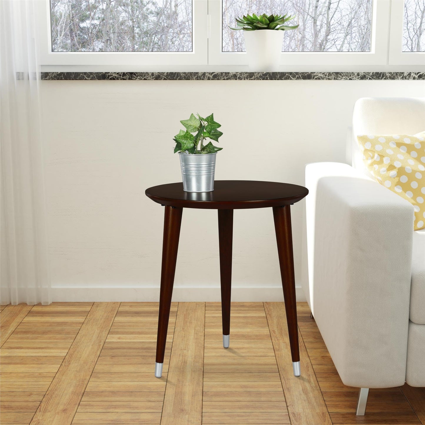 Novogratz Kennington End Table, Espresso