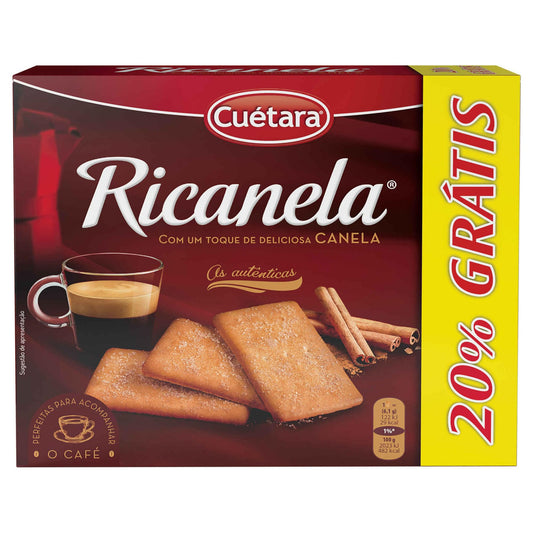 Cuetara Cinnamon Cookies Ricanela Biscuits 426g