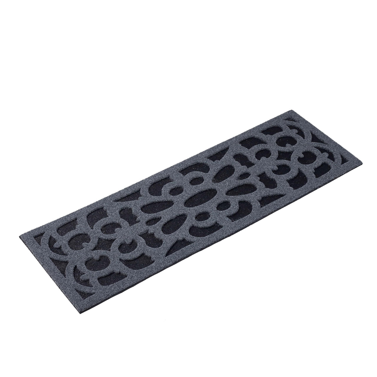 Nicoman Narrow Doormat Victorian Style Step Door Mat Barrier Eco-Friendly Absorbent Heavy Duty Dirt Scraper Watertight For Indoor Outdoor Garden Shed