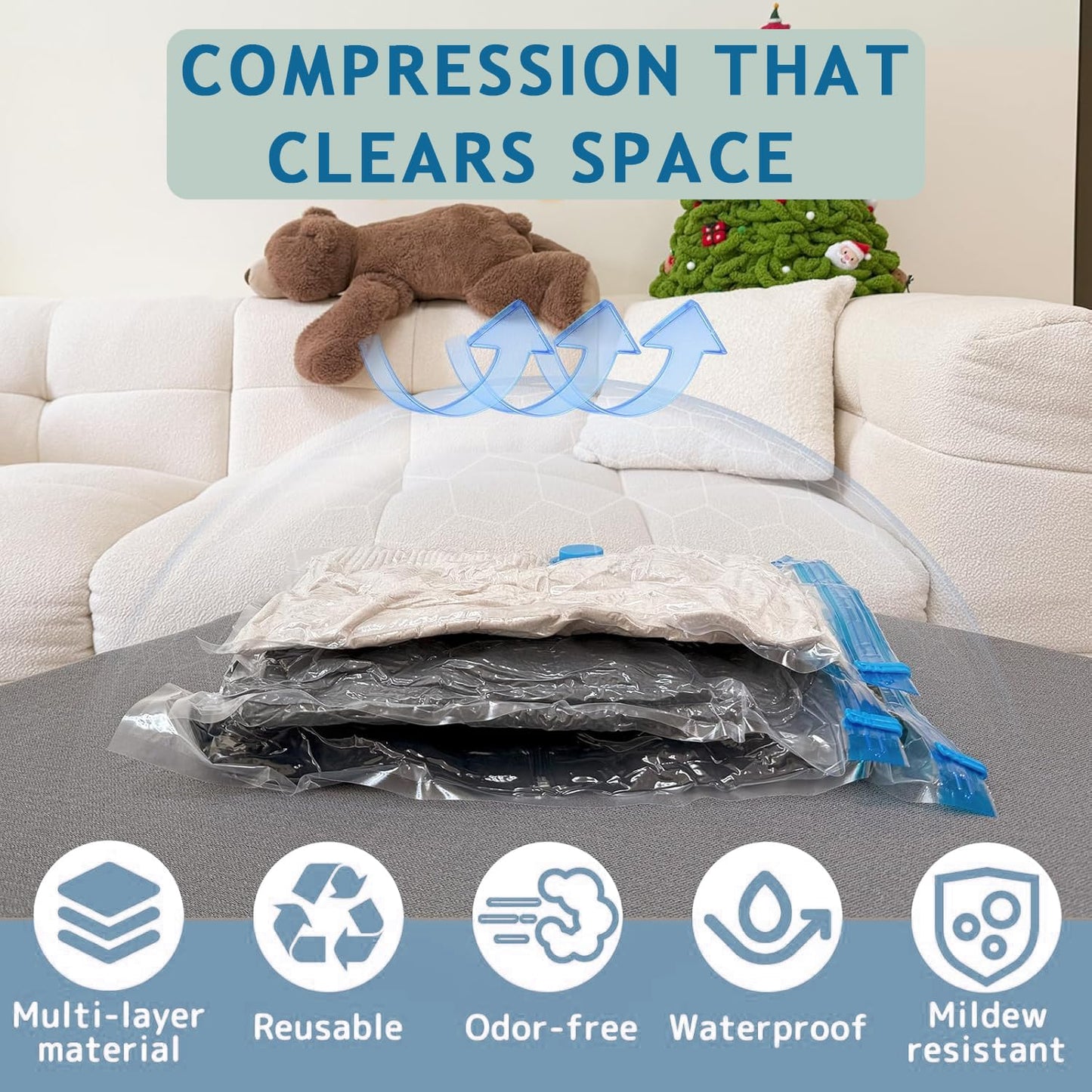 Vacuum Storage Bags Extra Large Airtight Compression
