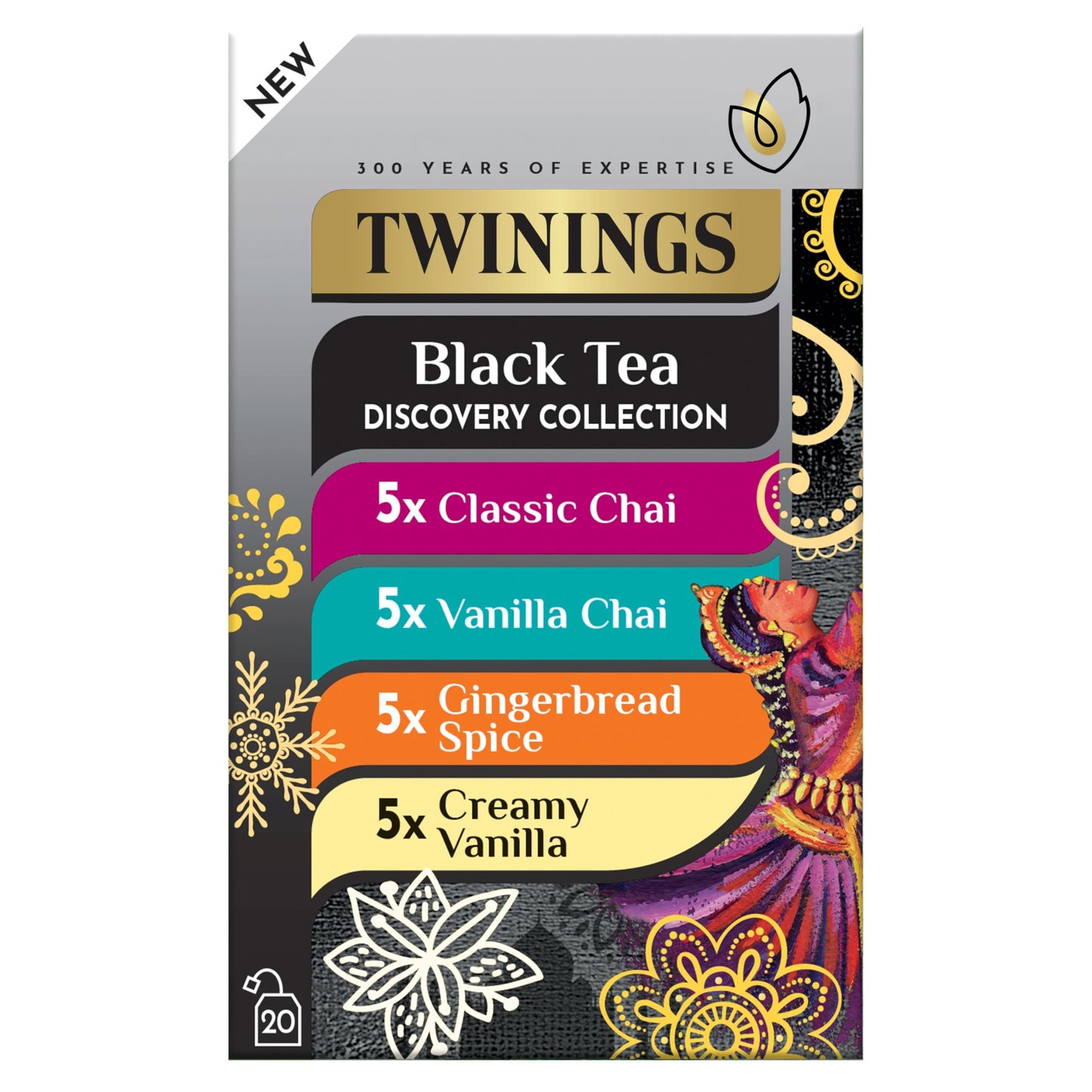 Twinings Black Tea Disc Collection HT 4x20x2g IFN