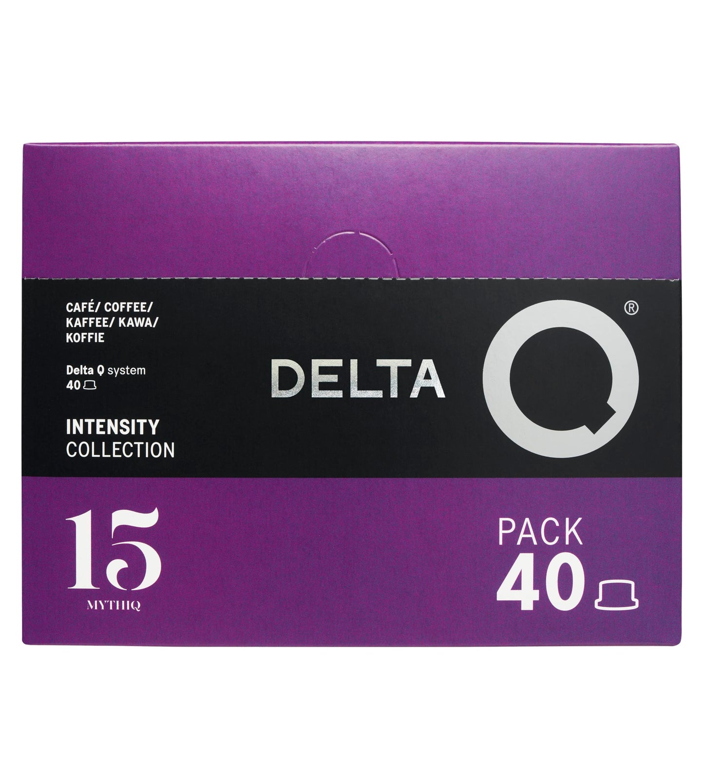 Capsula Delta Q Mythiq Intens. 15 Pack 40